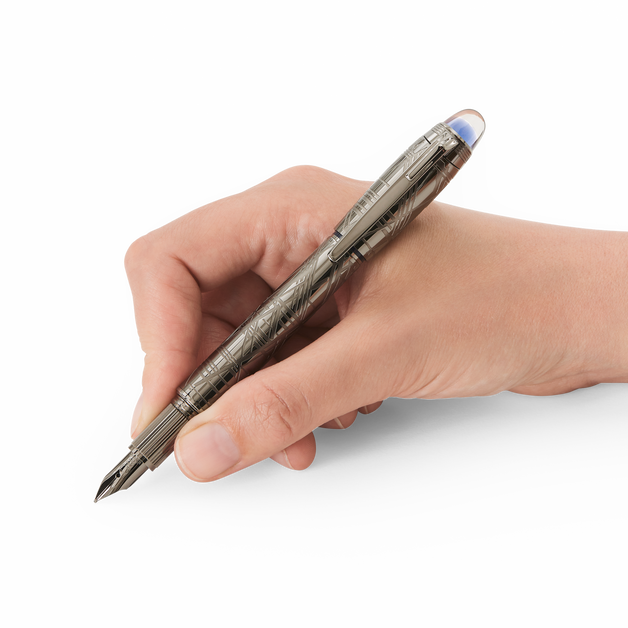 StarWalker SpaceBlue Metal Fountain Pen