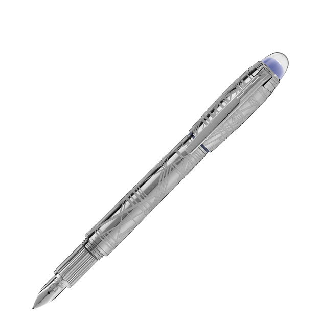 StarWalker SpaceBlue Metal Fountain Pen