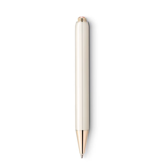 Bolígrafo Montblanc Heritage Rouge et Noir "Baby" Edición Especial Color Marfil