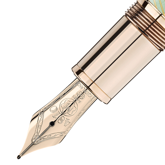 Meisterstück Calligraphy Solitaire Celadon Gradient Fountain Pen
