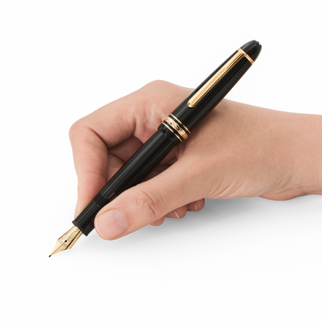 Masterpiece Gold-Coated LeGrand Calligraphy Fountain Pen Flexible Nib