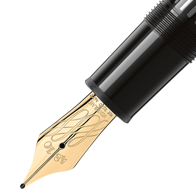 Masterpiece Gold-Coated LeGrand Calligraphy Fountain Pen Flexible Nib